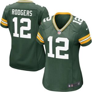 womens pink aaron rodgers jersey
